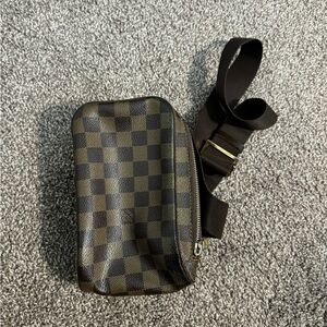 Authentic Louis Vuitton DE Damier Ebene Geronimos Bum Bag